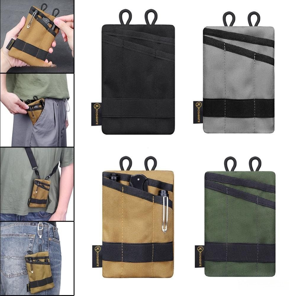 Uma Bolsa de Múltiplos Itens Resistentes ao Desgaste Equipamento EDC para Camping, Caminhada, Escalada