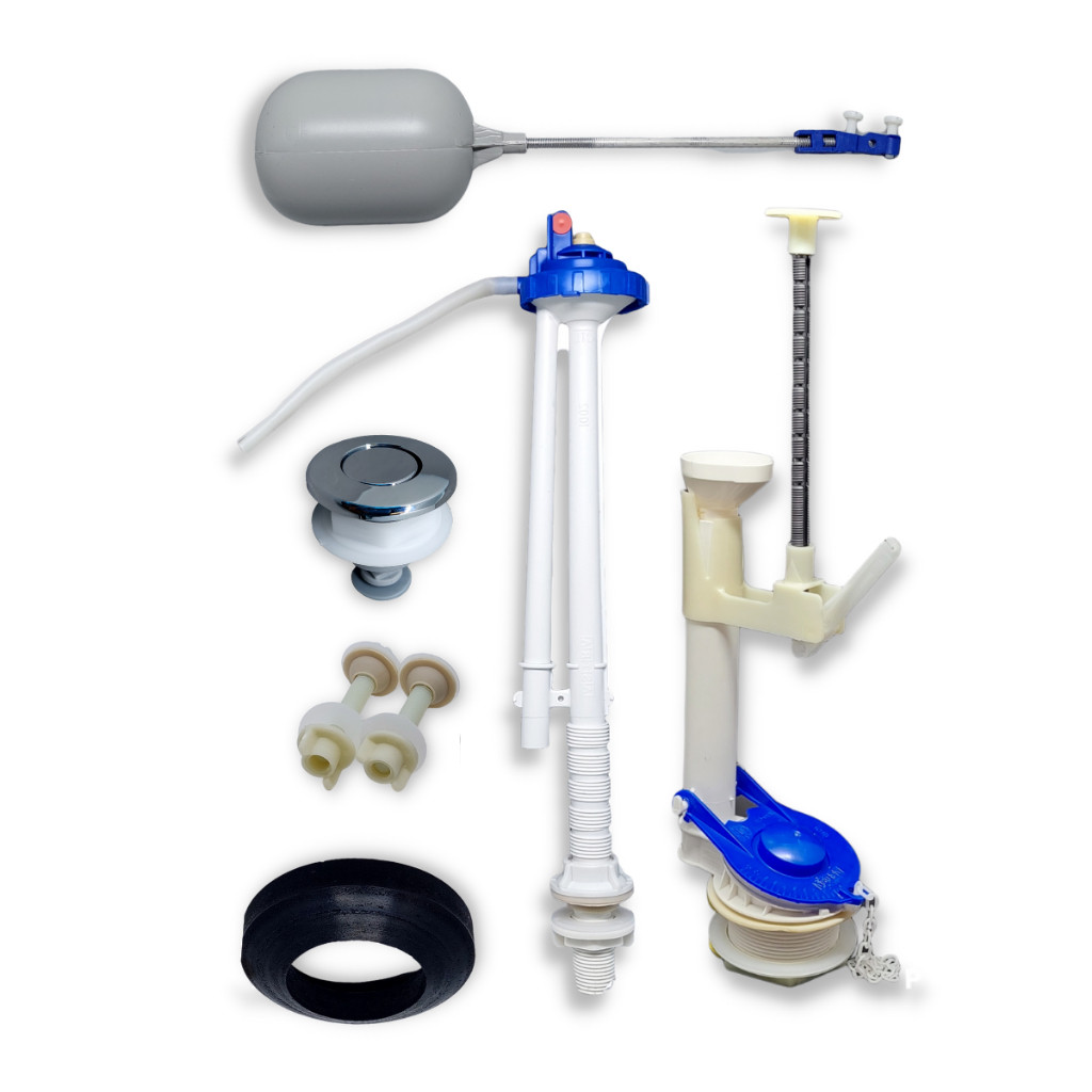 Mecanismo Completo Kit Caixa Acoplada Universal Superior Reparo Caixa Acoplada Descarga -  Astra
