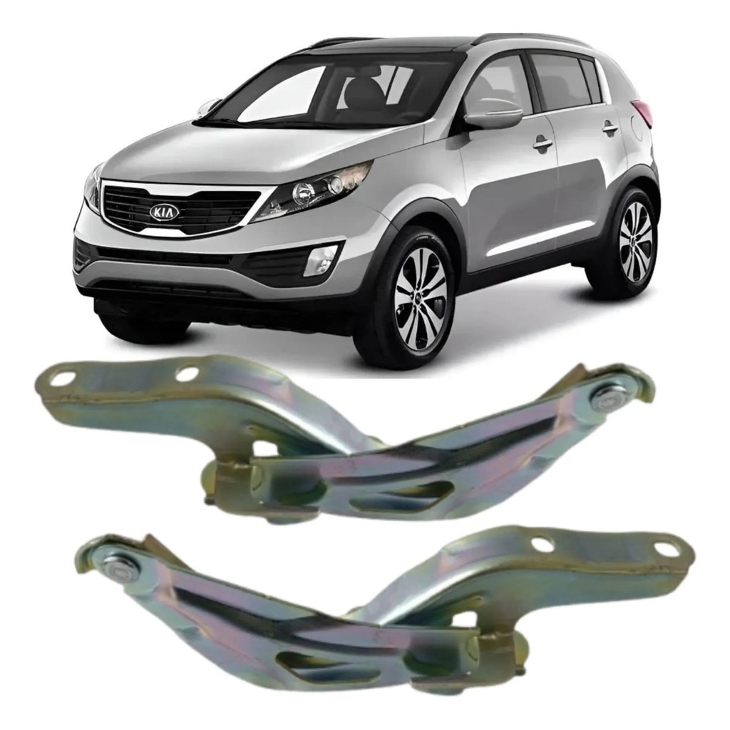 Par Dobradiça Braço Suporte Capo Sportage 2011 12 14 15 2016