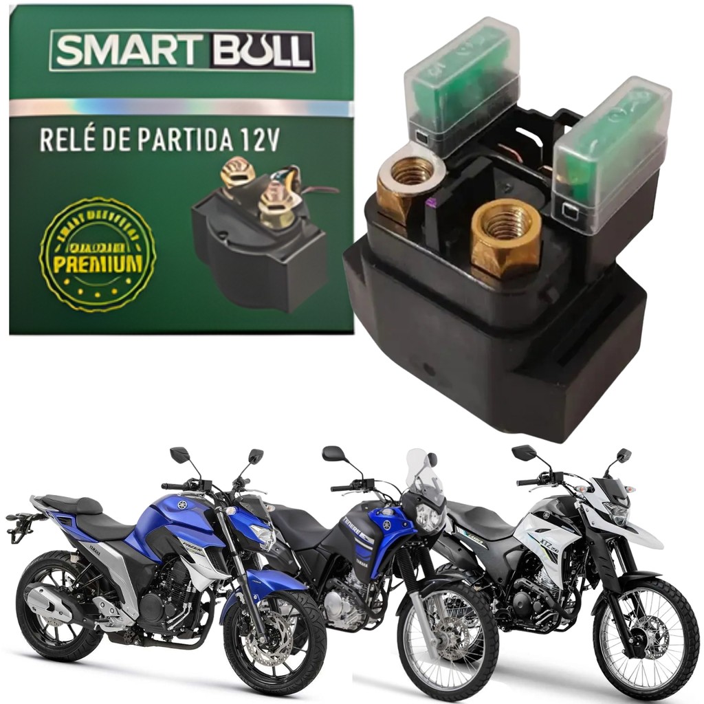 RELÉ DE PARTIDA 12V SMARTFOX YAMAHA XTZ LANDER 250 XTZ TENERE 250 YS FAZER 250 XJ6 F N XT 660R