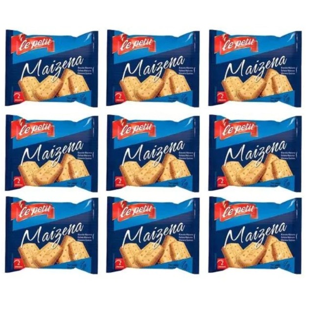 Caixa Biscoito Le Petit Maizena -180 unids Sachê De 9g c/ 02 unids. -  Hotel, Motel, Pousada, clinicas, Hospitais