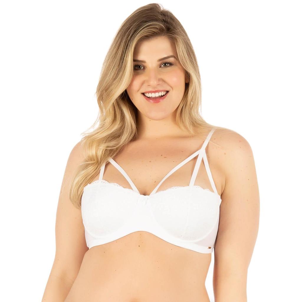 Imagem Sutiã Balconet Strappy Branco