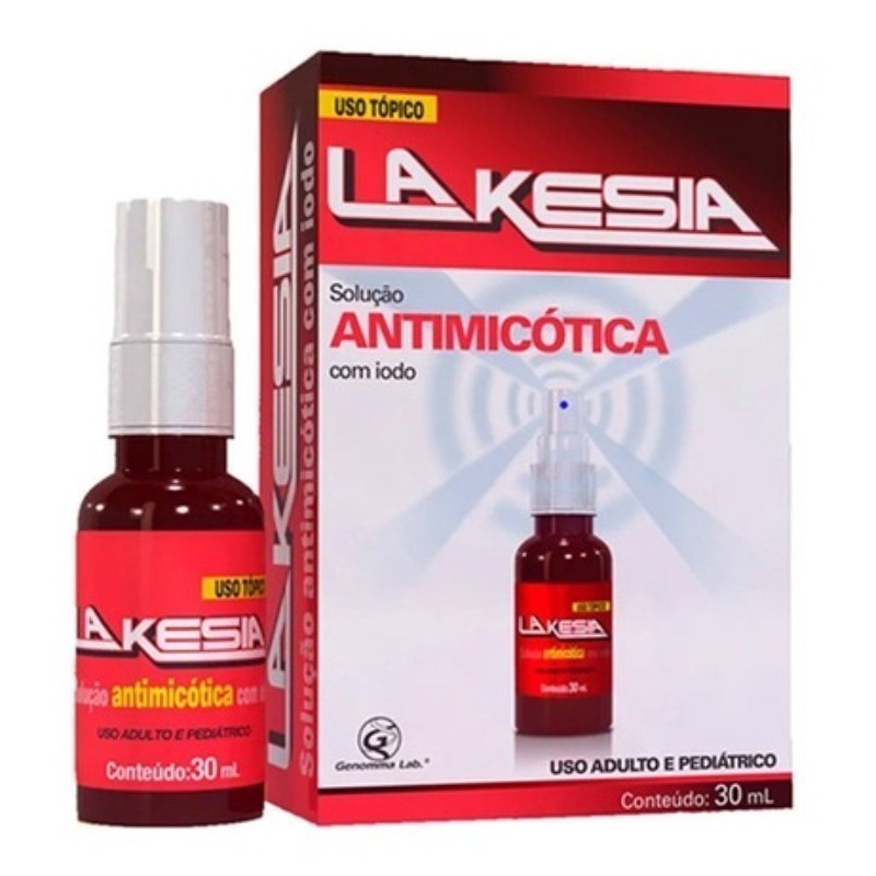 Lakesia Spray Fungo Para Unhas 30ml Original