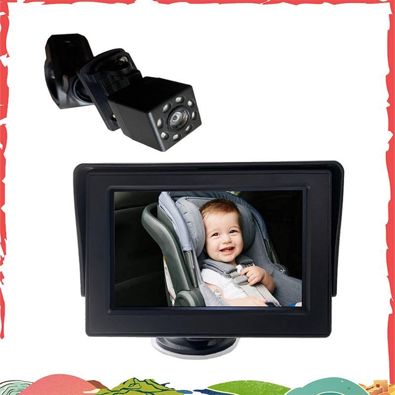 Câmera Do Carro Bebê , Espelho Retrovisor Monitor De 4.3 Polegada , Assento De Observar O