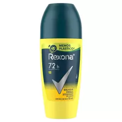 DESODORANTE REXONA MASCULINO ROLL ON V8 50ML