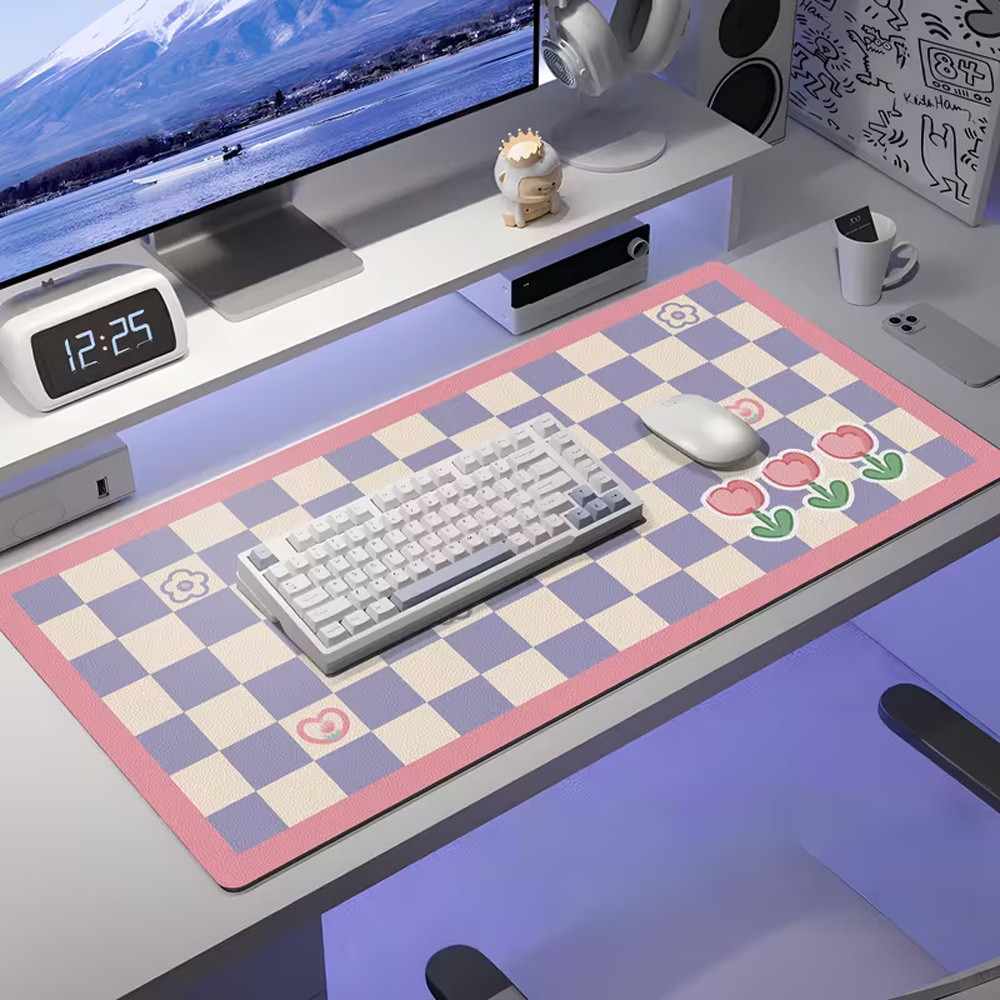 Tapete Mouse Pad Com Estampa Fofa Para Meninas Florzinha Para Computador Trabalho Gamer