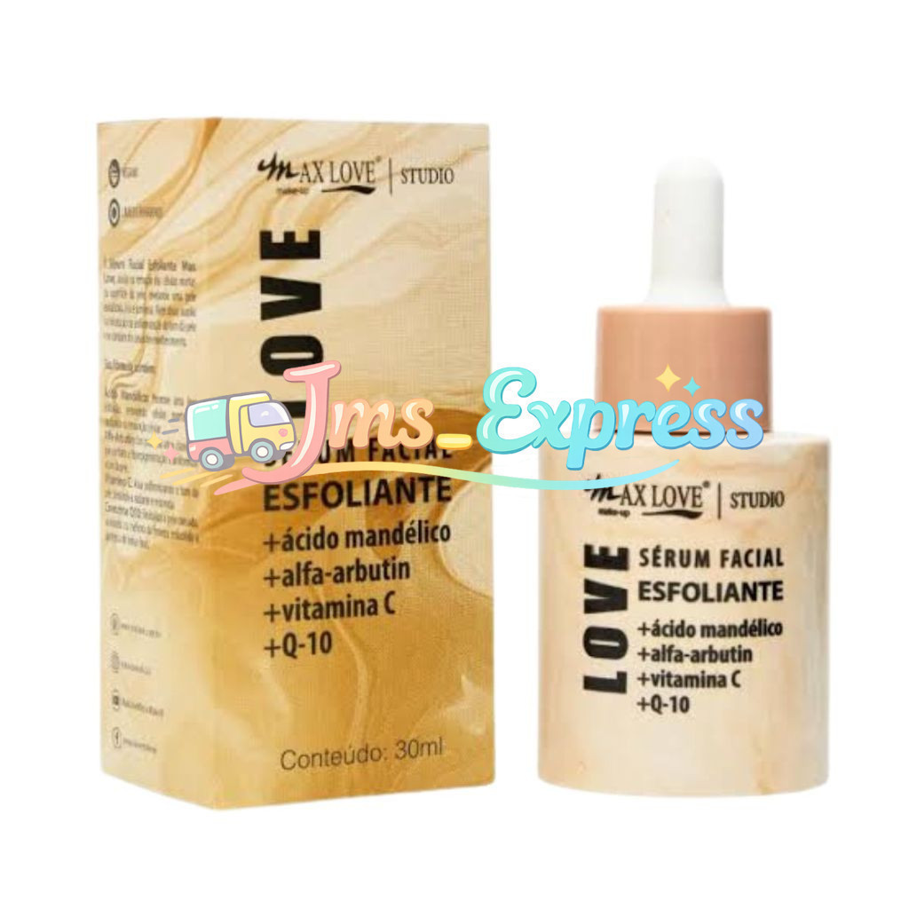 (V)✨ Sérum Facial Esfoliante Max Love – Renovação, Limpeza e Pele UniformeLDLK