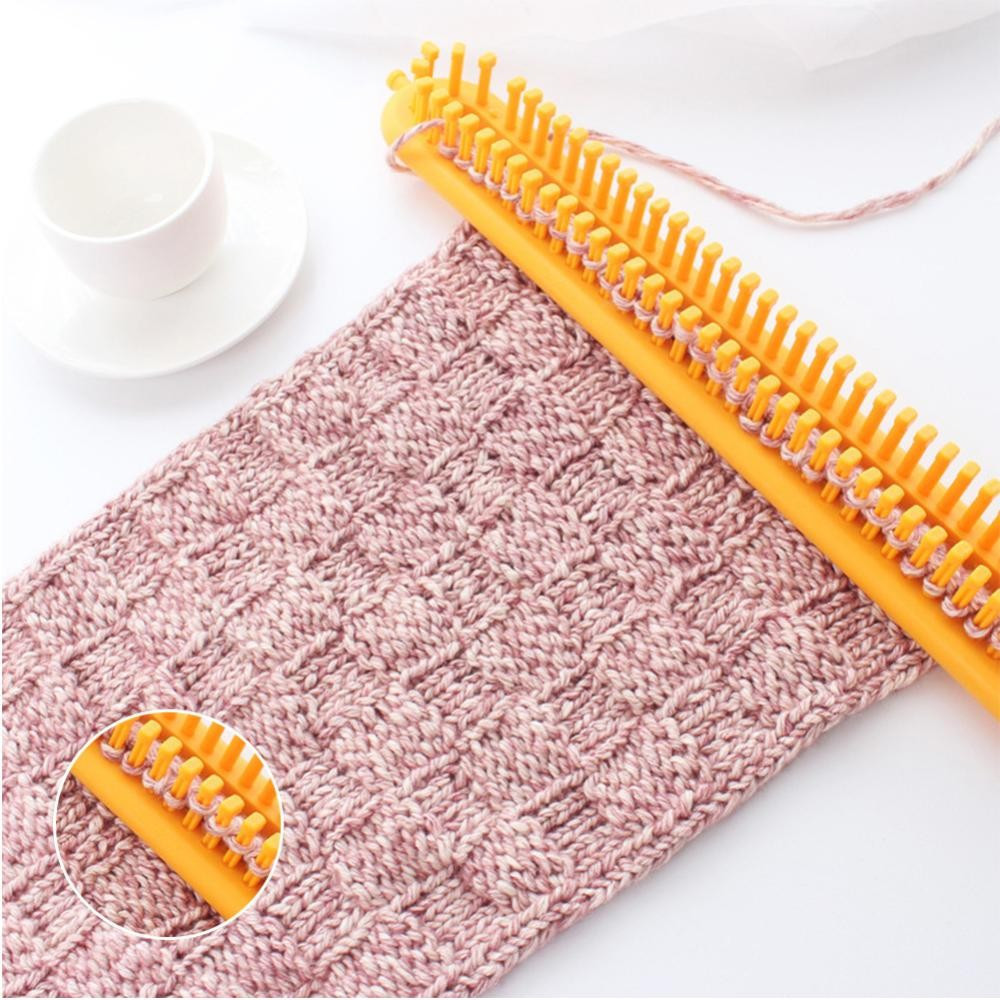 TKEY 1Pc Tear De Tecelagem Kit De Tricô DIY Máquina Ferramentas De Costura Pompom Meia Chapéu Cachecol Fabricante Malha