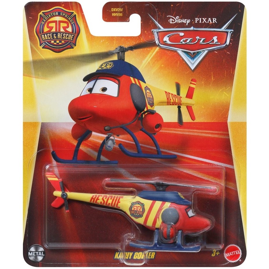 Kathy Copter - Carrinho Filme Carros Cars Disney Pixar - Metal 1/55 - Mattel