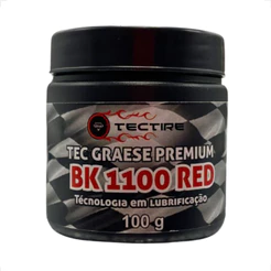 Graxa Lubrificante Suspensão Amortecedor Garfo Direção Cambio Cabos Premium Tectire Bk1100 100 Gramas Vermelha