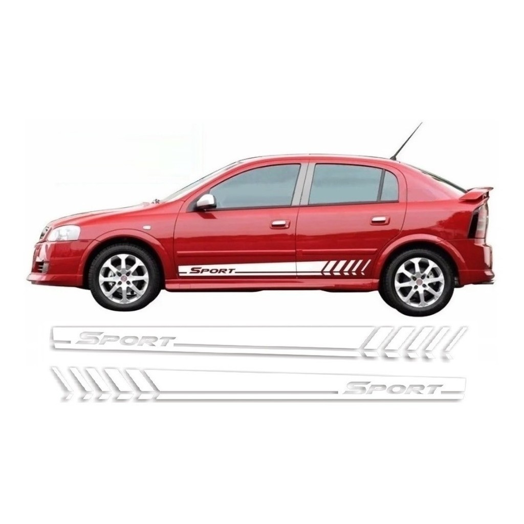 Adesivo Lateral Para Astra Faixa Ab2 Sport Para 2 E 4 Portas