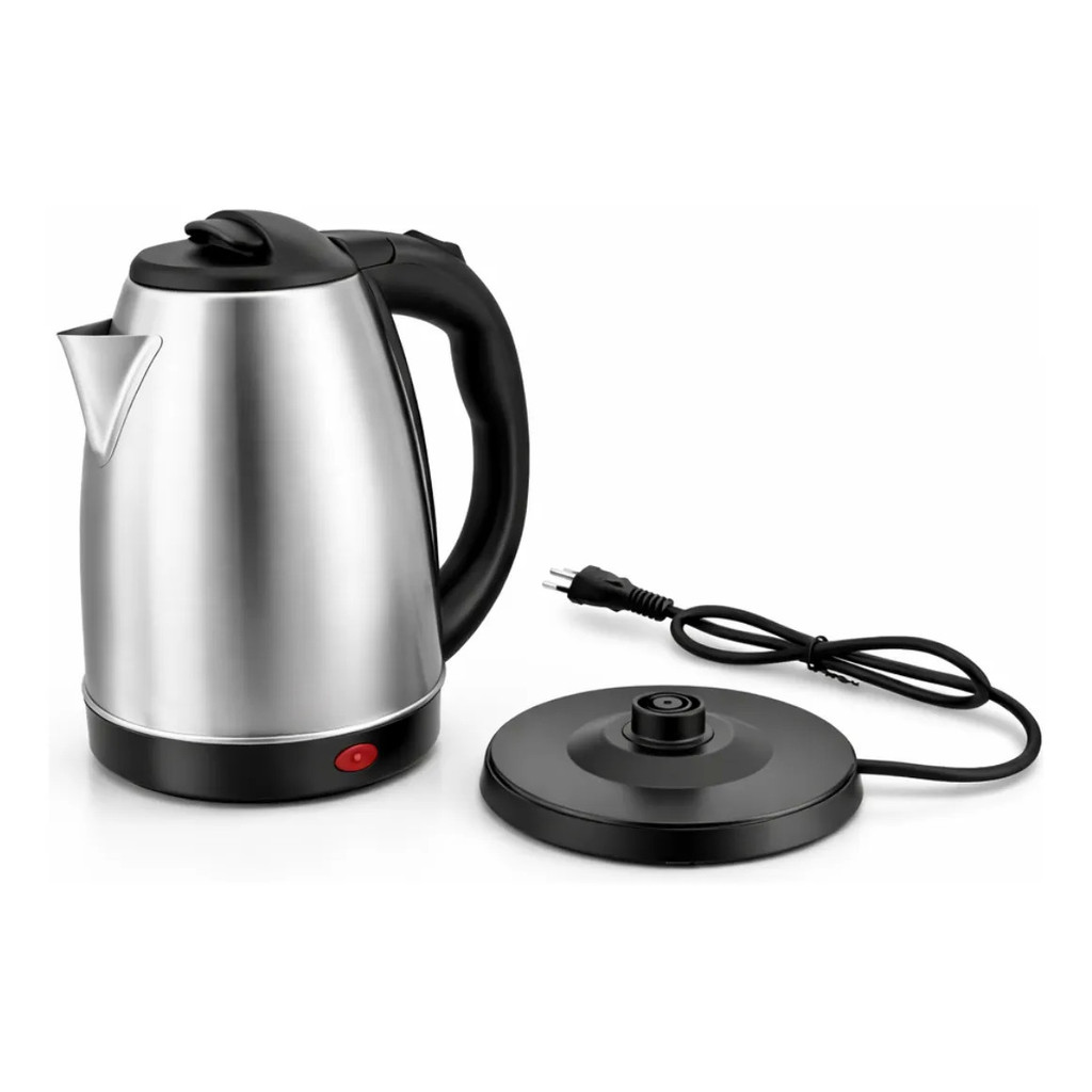 Imagem Chaleira Cafeteira Elétrica Inox 1,8L Aquecimento Rápido Base 360° Desligamento Automático
