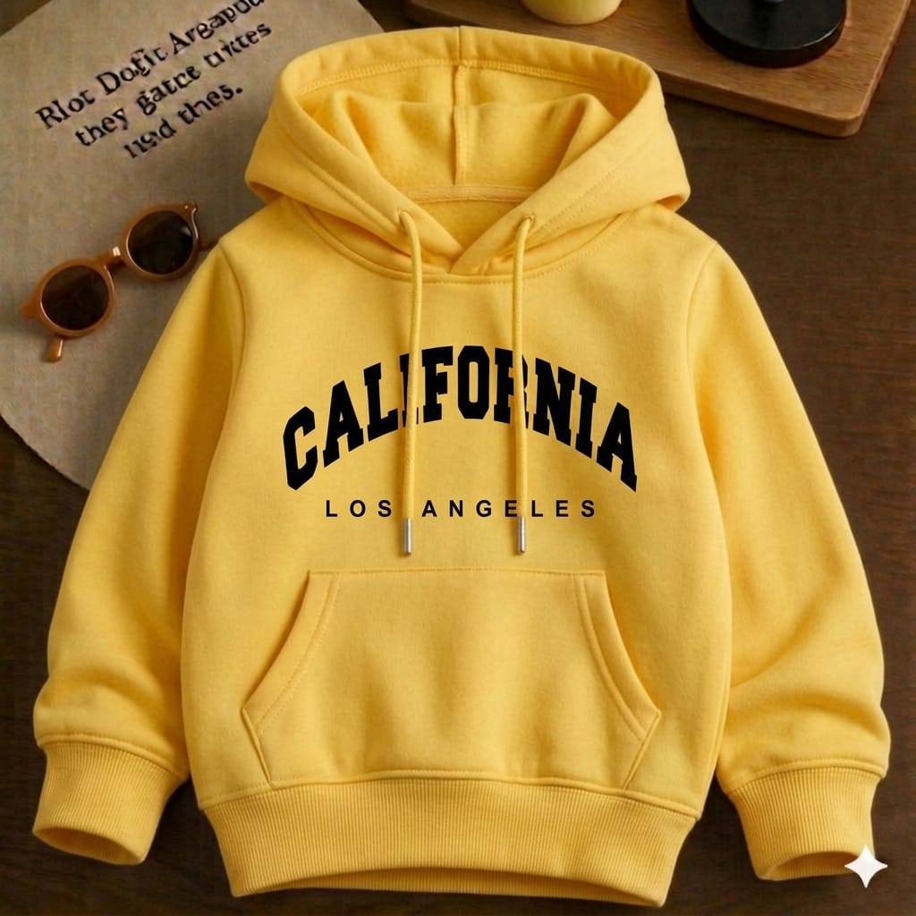 Moletom Agasalho Blusa de Frio Crianças Infantil Vários Tamanhos e Cores California em Oferta na Shopee