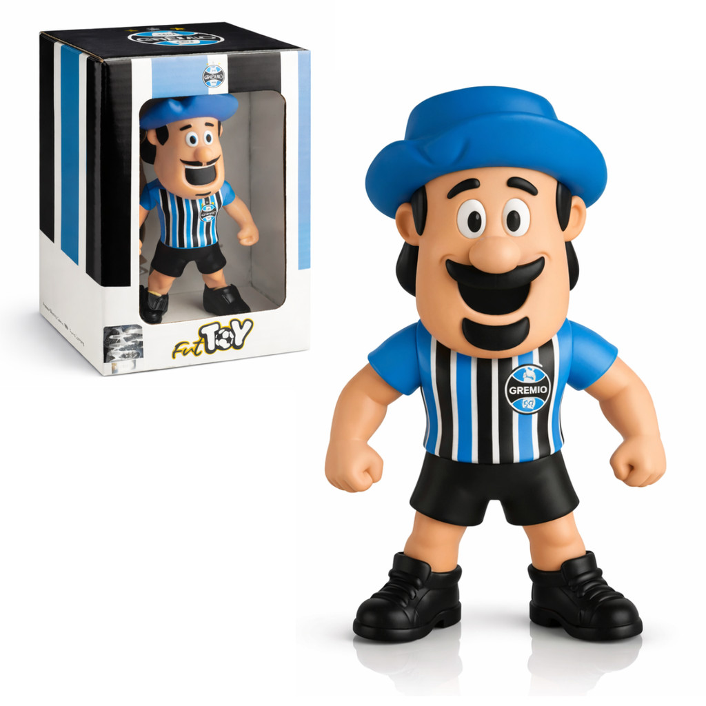 Boneco Mascote Do Grêmio Oficial - Fut Toy