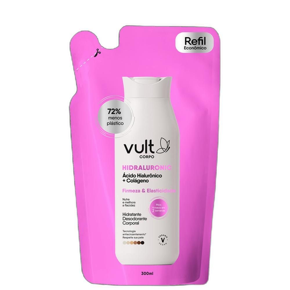 Vult Hidraluronic Firmeza &amp; Elasticidade Refil Loção Corporal 300ml