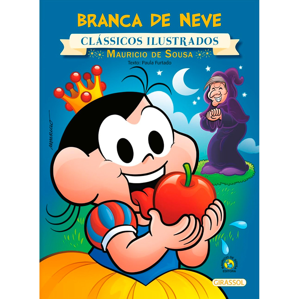 Turma da Mônica | Branca de Neve em Oferta na Shopee