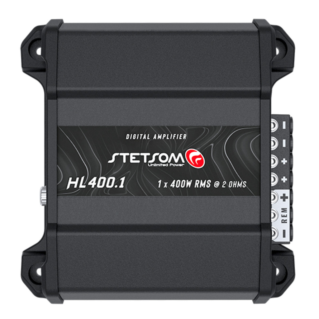 MODULO AMPLIFICADOR STETSOM HL 400 1 CANAL POTENCIA 400W RMS 2 OHMS
