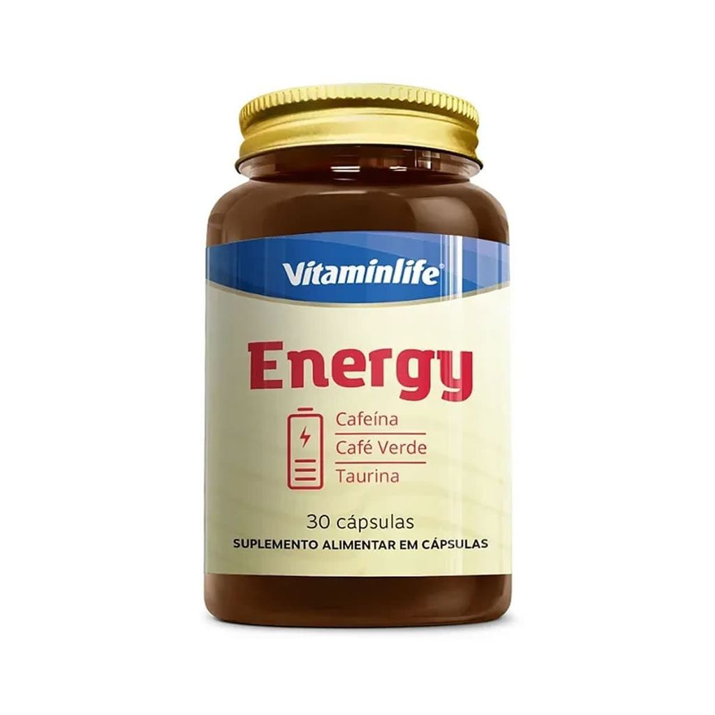 Energy - 30 Cápsulas - Vitaminlife