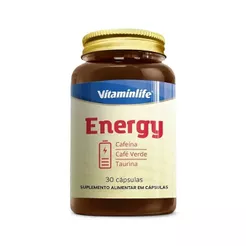 Energy - 30 Cápsulas - Vitaminlife