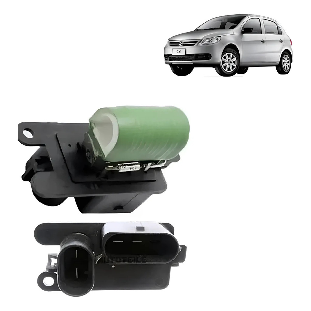 Resistência da Ventoinha Volkswagen Gol, Voyage e Saveiro (G5, G6 e G7) - 81039
