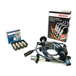 Jogo De Cabos De Velas E Jogo De Velas Bosch Fusca Kombi