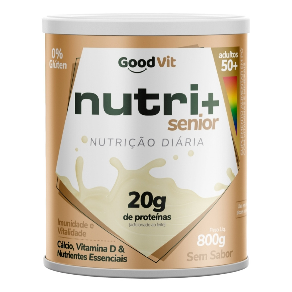 Good Vit Nutri + Senior 800g Suplemento Com 20g De Proteínas