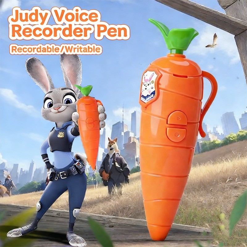 Cenoura Berinjela Engraçado Gravador De Voz Caneta Escrever Graffiti Novidade Bonito Esferográfica 2 Em 1 Milho Cactus 6