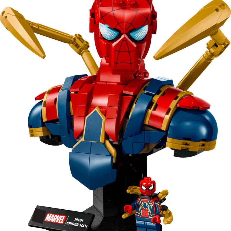 Homem Aranha – Busto – Blocos de Montar - 436 peças