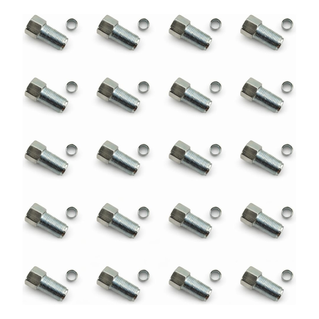 Niple Chave 14 Mm E Anilha Para Vedação Jogo Com 20 Pares