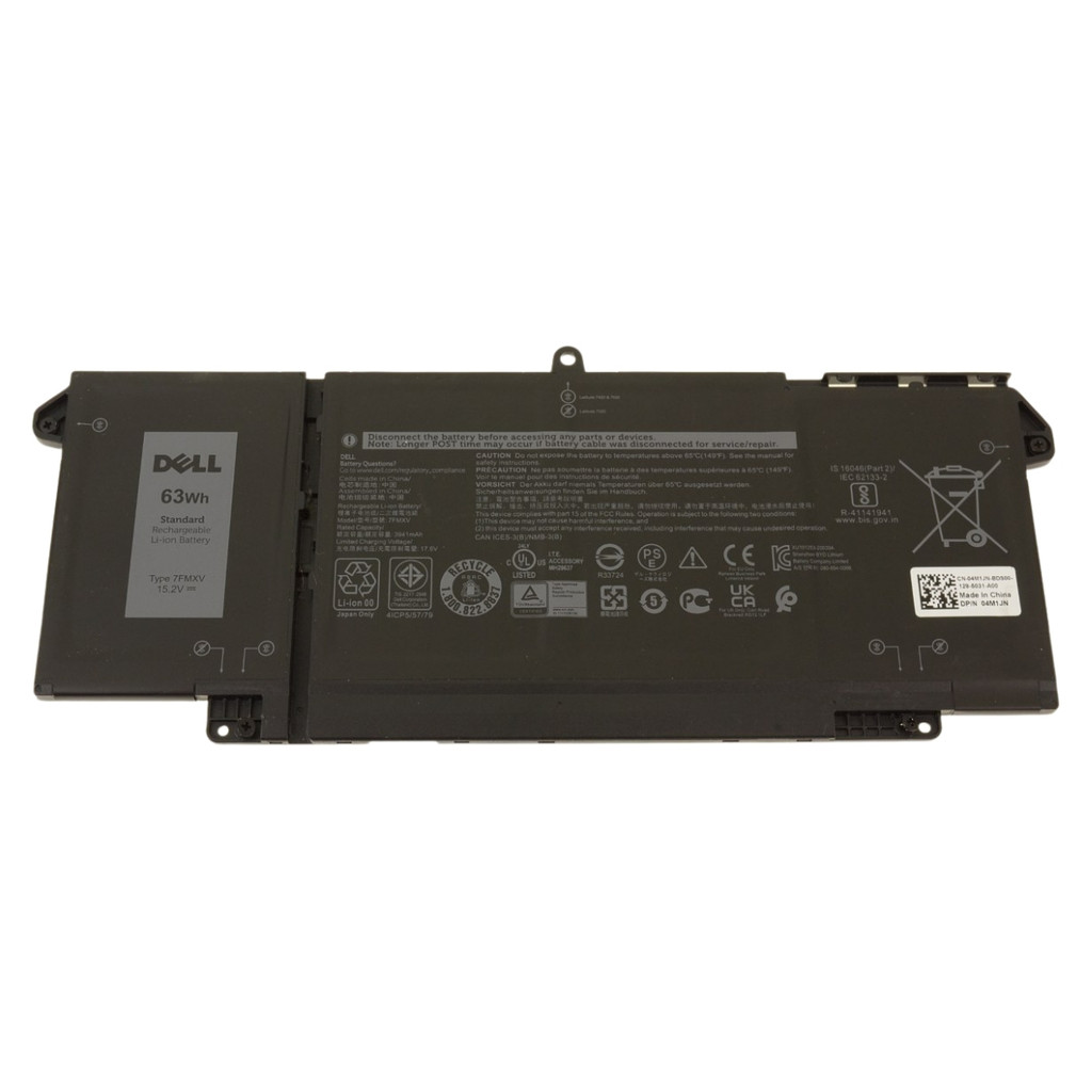 Bateria Notebook Dell Latitude 63Wh 7FMXV PN 4M1JN 1PP63