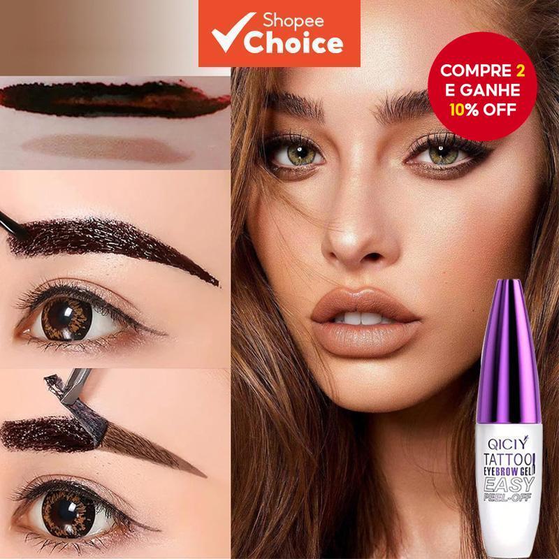 Gel De Sobrancelha Colorido-Traços Naturais À Prova D'água , Maquiagem De Fácil Aplicação em Oferta na Shopee