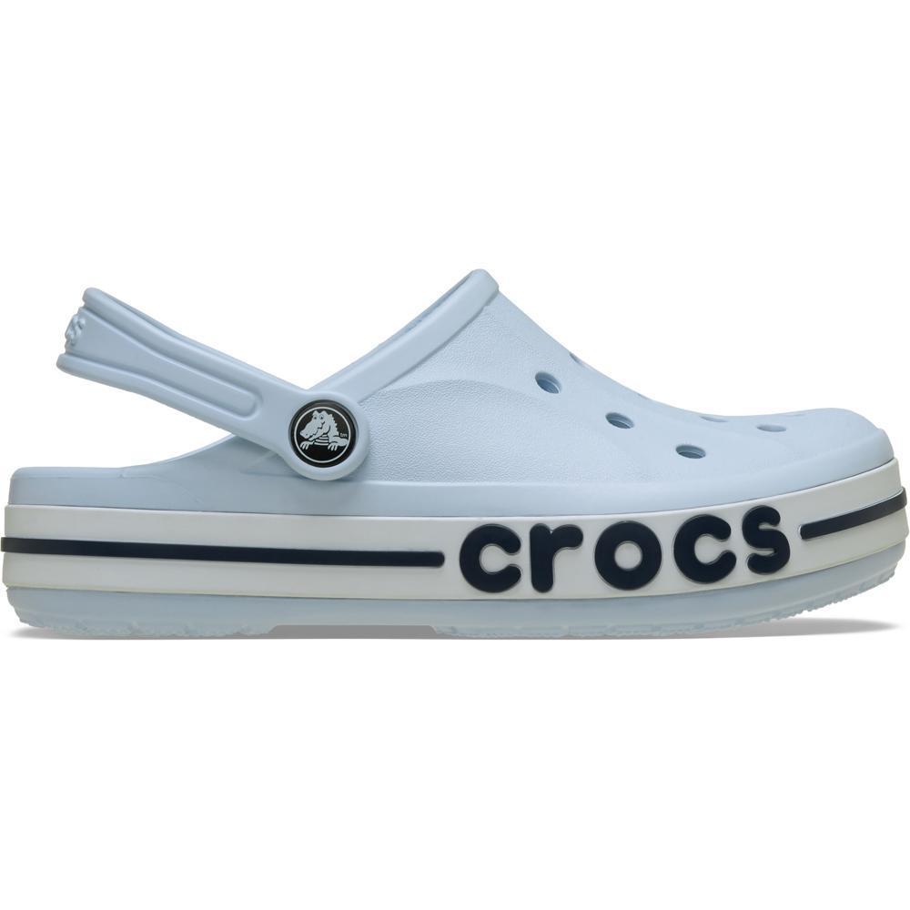 Sandália Crocs Bayaband Clog K MINERAL BLUE em Oferta na Shopee