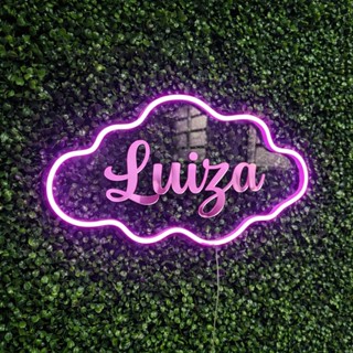 Placa LED Neon Nome Personalizado Infantil – Decoração Quarto Criança em Oferta na Shopee