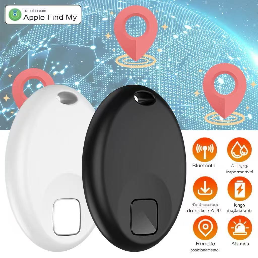 Rastreador AirTag Smart Tag Localizador GPS para Mala/Automóveis/Pet/Criança/Idosos /Sem Limite de Distância - XL
