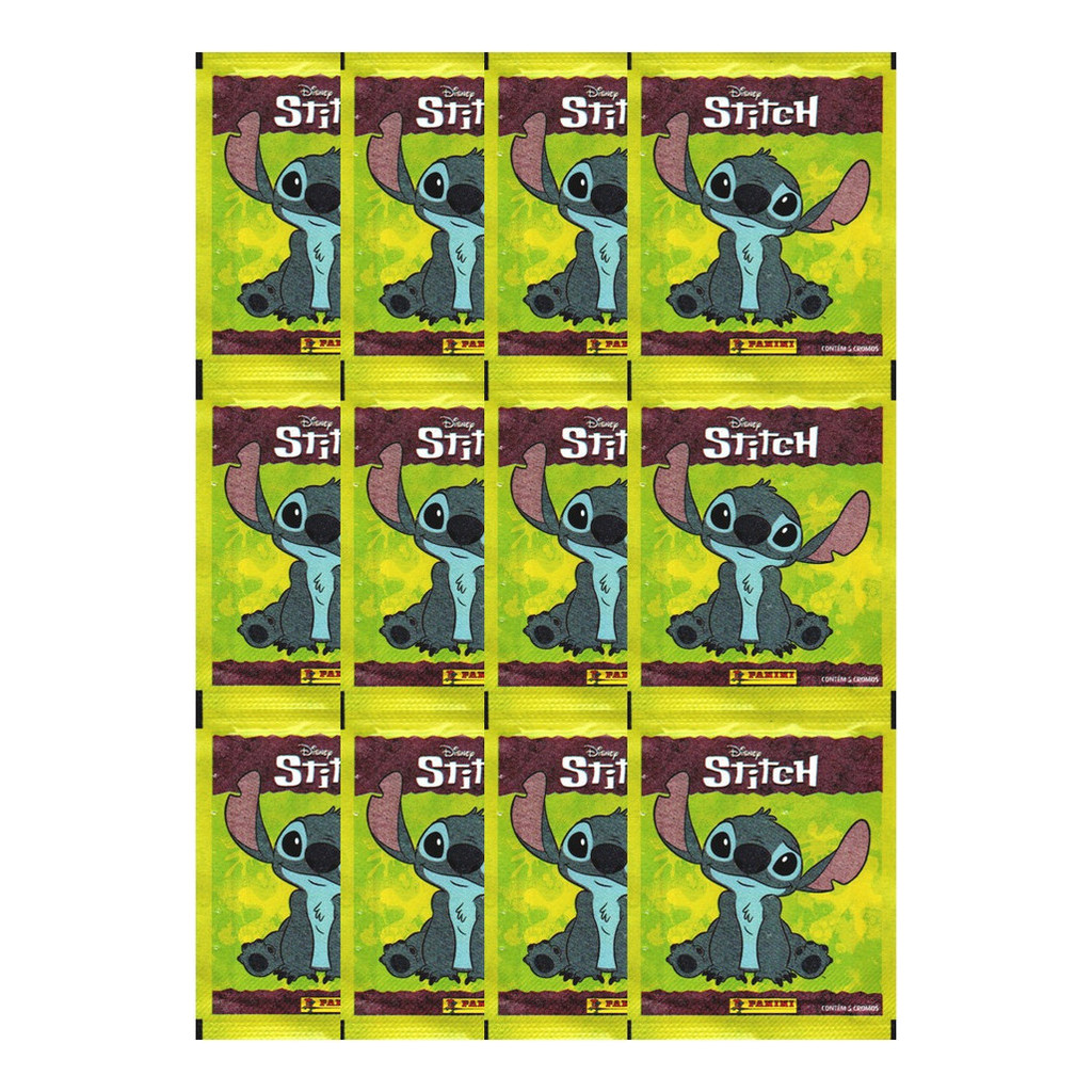 40 Figurinhas Sem Repetições Stitch 2024 em Oferta na Shopee