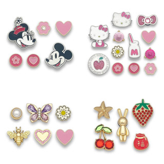 100 # MIss Zoe Metal Jibtz Bonito Buraco Sacos Acessórios Dos Desenhos Animados em Oferta na Shopee