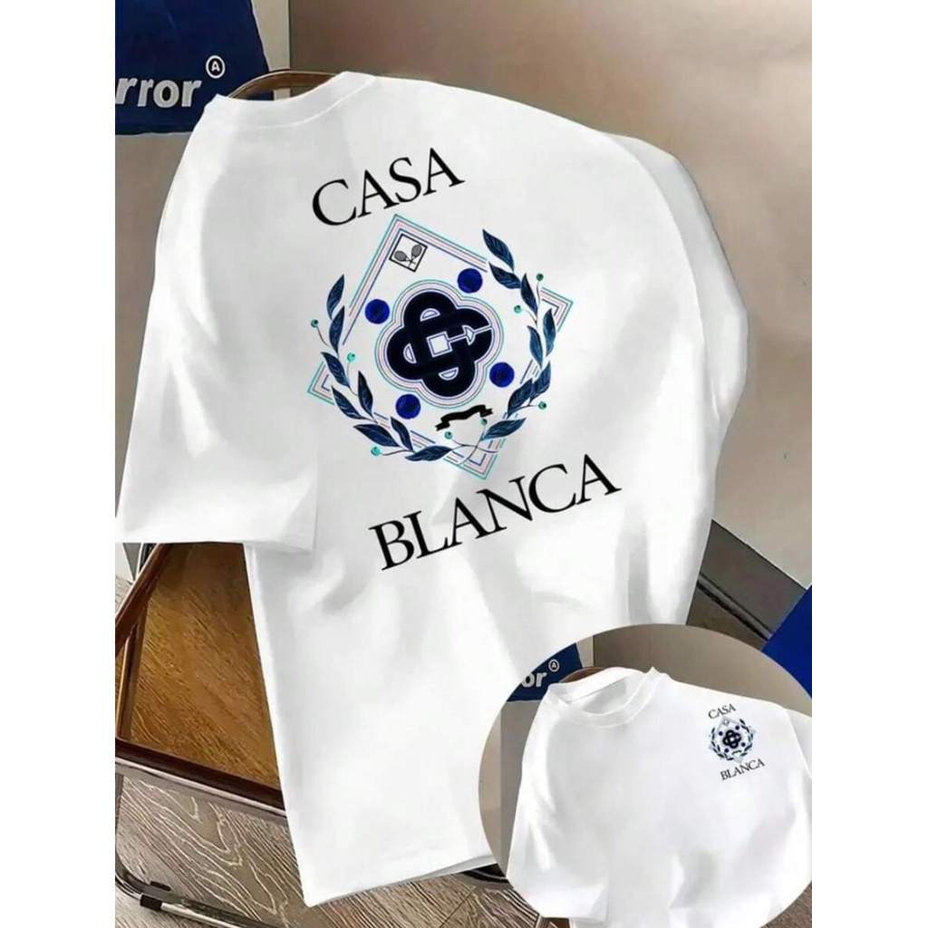 Camisa Masculina Básica Modelo Casual e Elegante Casa Blanc Camiseta Estilosa 100% Algodão Lançamento em Oferta na Shopee
