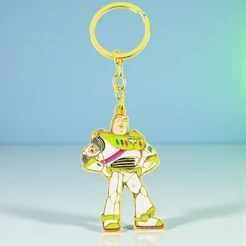 Chaveiro Metal - Buzz Lightyear - Toy Story - 5,5cm - Disney Original - 1 unidade - Rizzo