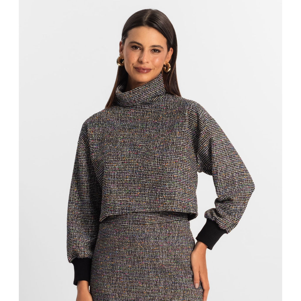 Blusao Cropped Feminino - Comprar com Melhor Preço em Blusas