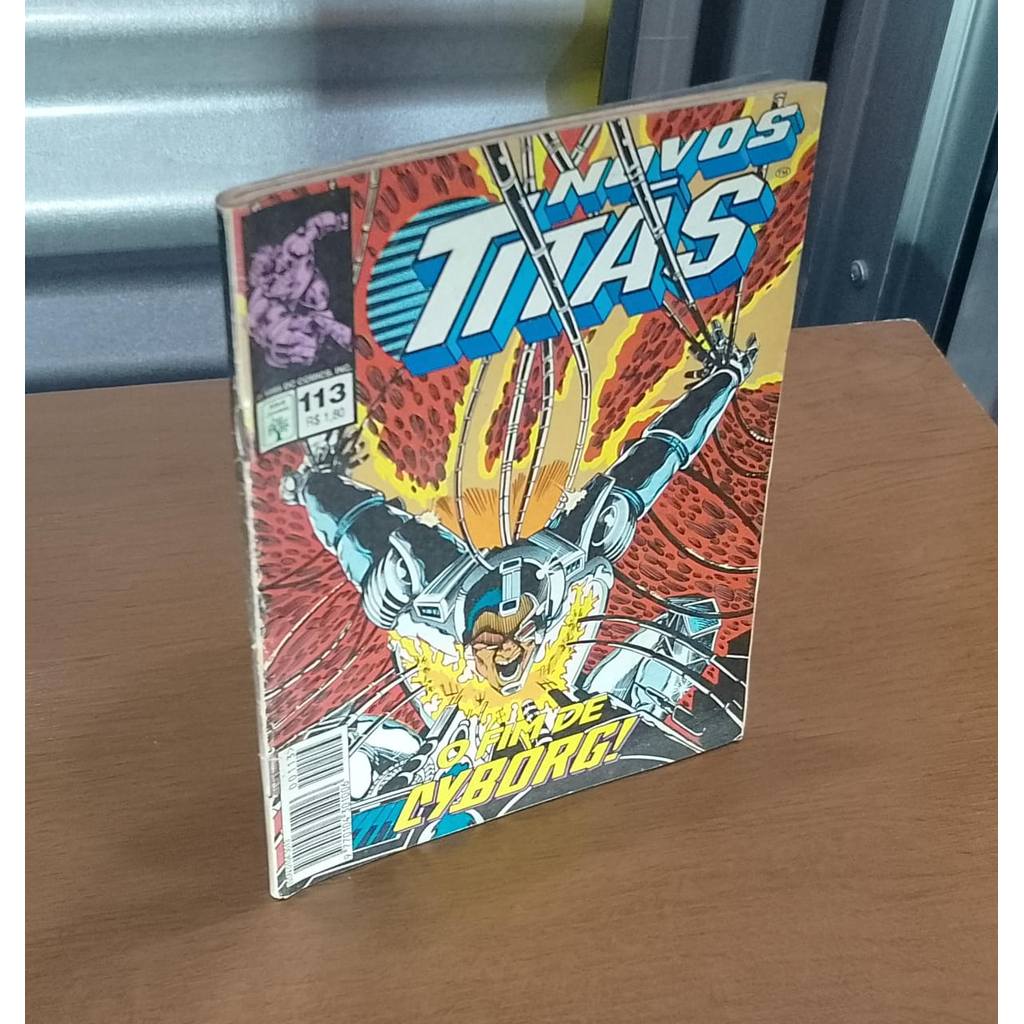 HQ Novos TItas volume 113 ( Abril 1995 ) O Fim do Cyborg
