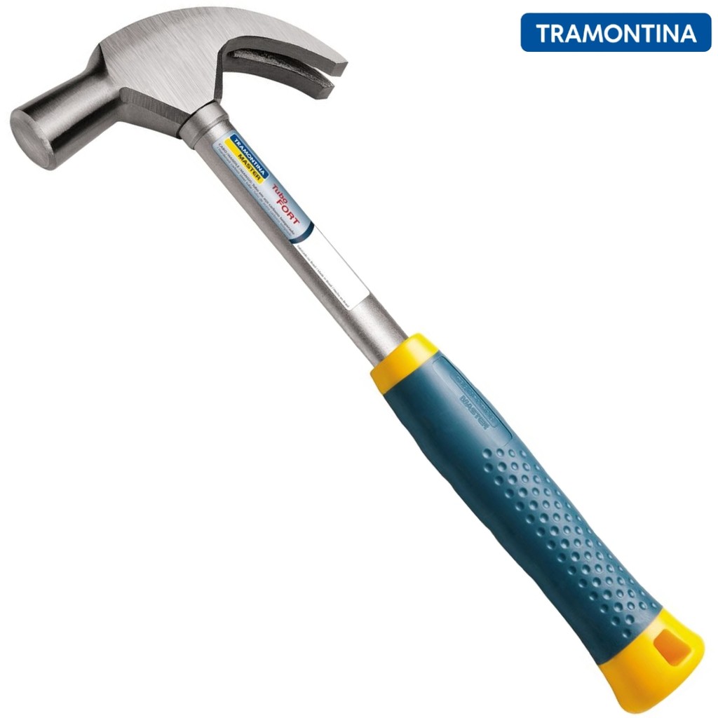 Martelo de Unha 27 mm Tramontina MASTER Tubo Fort com Cabo Tubular Polido