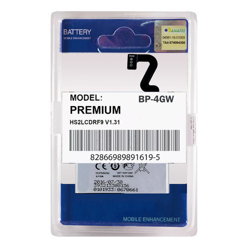 Bateria modelo compatível BP-4GW para Nokia Lumia 920 / 920T