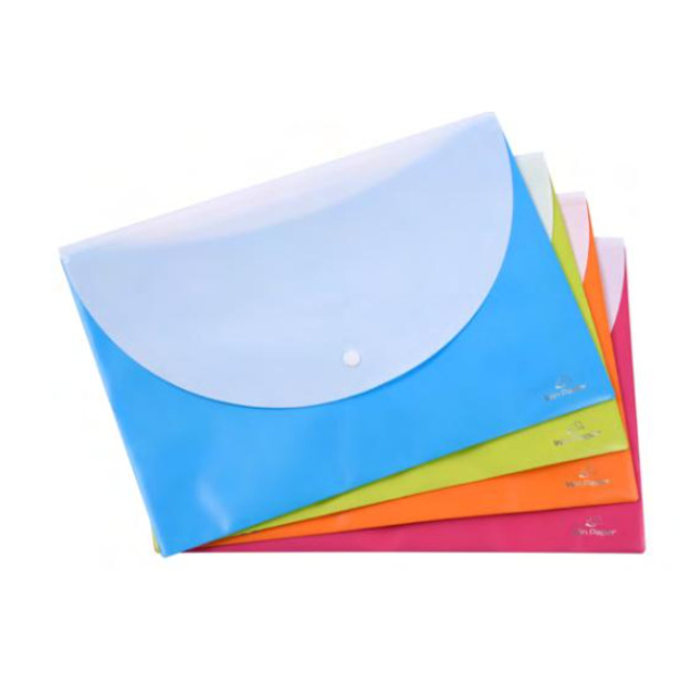 Pasta Envelope para documento com Botão 2 Divisórias A4 e A5 - Win Paper / WX Gift em Oferta na Shopee