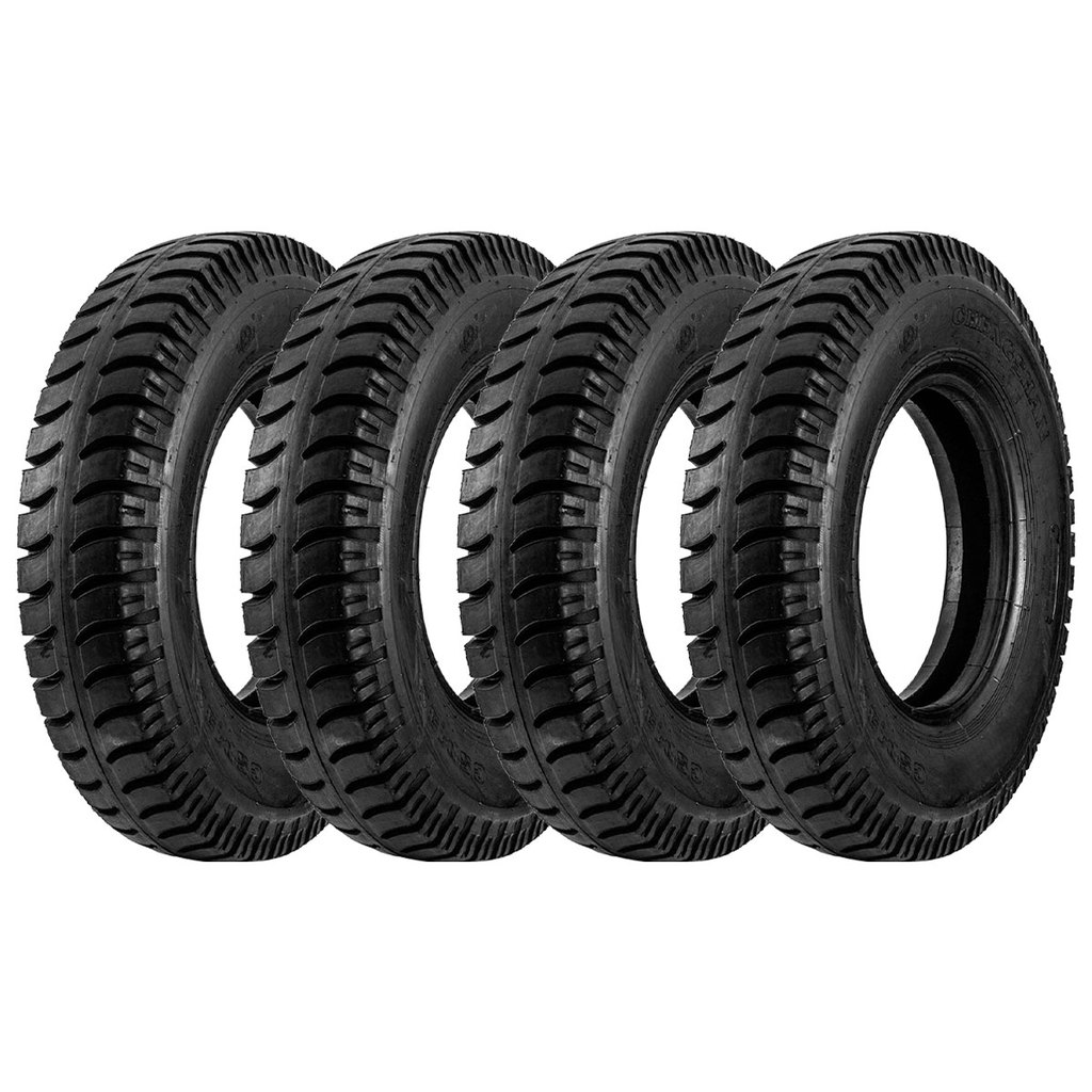 Kit 4 Pneus Aro 16 Chengshan 7.50-16 122/118K 14PR TT LT CSP13C