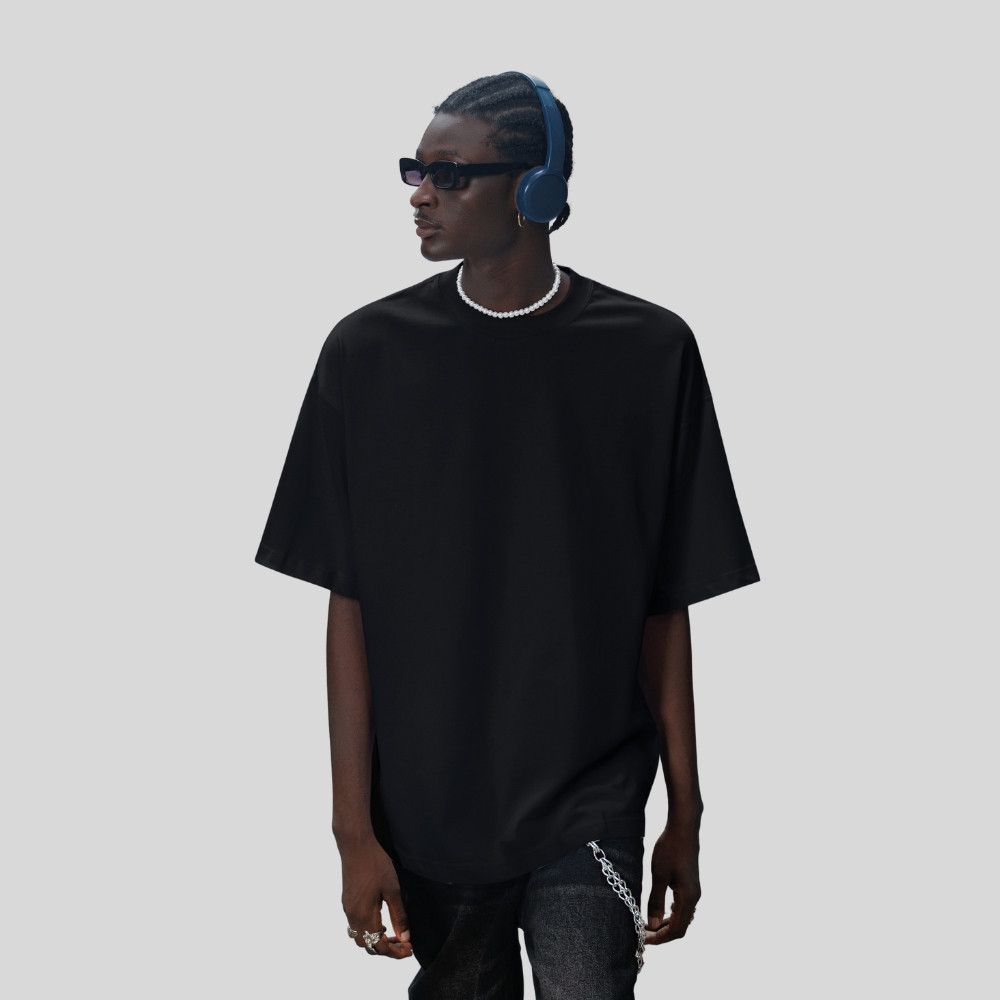 Camiseta Oversized Lisa Colorida Casual Streetwear - Alta Qualidade Confortável