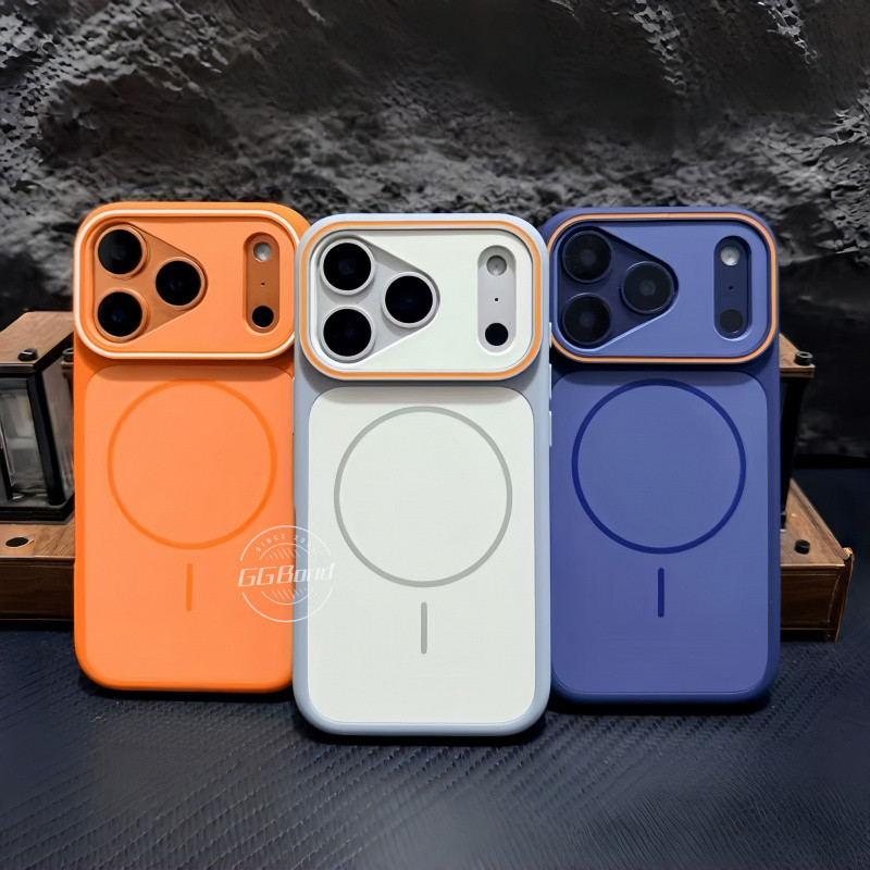 Capa Protetora De Luxo Em Acrílico Fosco Para iPhone 17 promax 16 15 14 13 12 11 Pro Max MagSafe Traseira Elegante em Oferta na Shopee