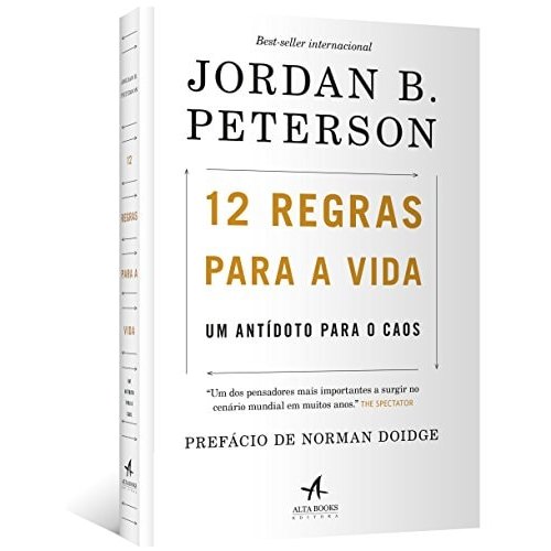 12 Regras Para A Vida. Um Antídoto Para O Caos - Bem consevado,conten grifos a lapis nada que atralalhe a leitura- Au...