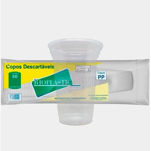 COPO RIOPLASTIC -CPPM 550ML POST MIX 50 UNID.