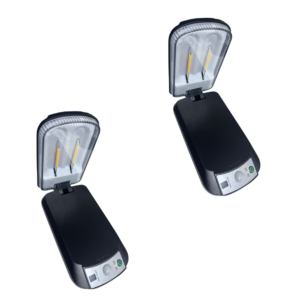 2 Luminária solar externa Homehop, à prova d'água, com sensor de movimento LED, automática, para jardim pátio e quintal,