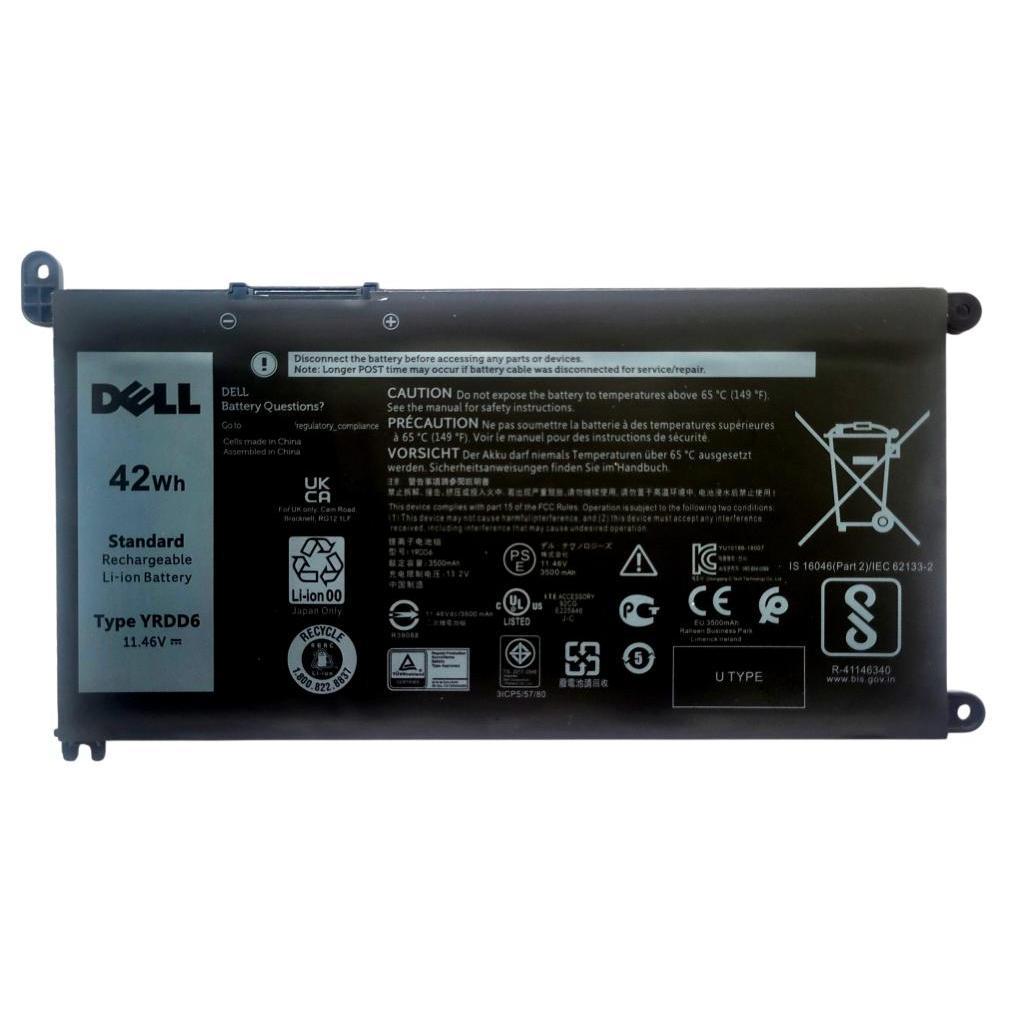 Bateria para Notebook Dell Part Number YRDD6